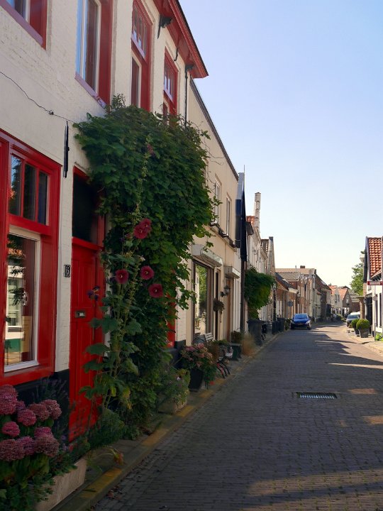 Molenstraat Blick Richtung Haus